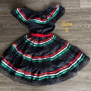 Cinco de Mayo Girls Dress/ Vestido Mexicano
